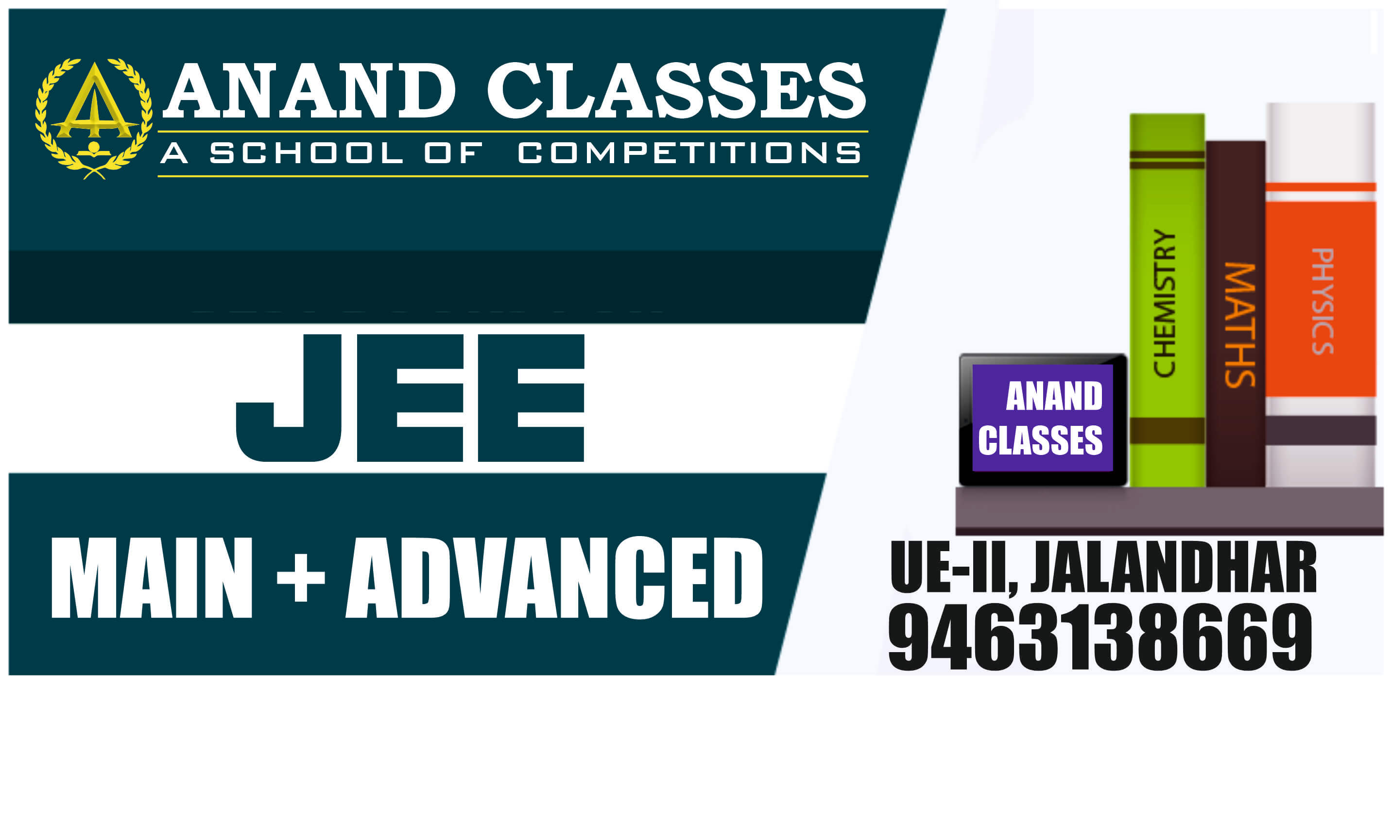 JEE NEET Coaching Center In Jalandhar ANAND CLASSES