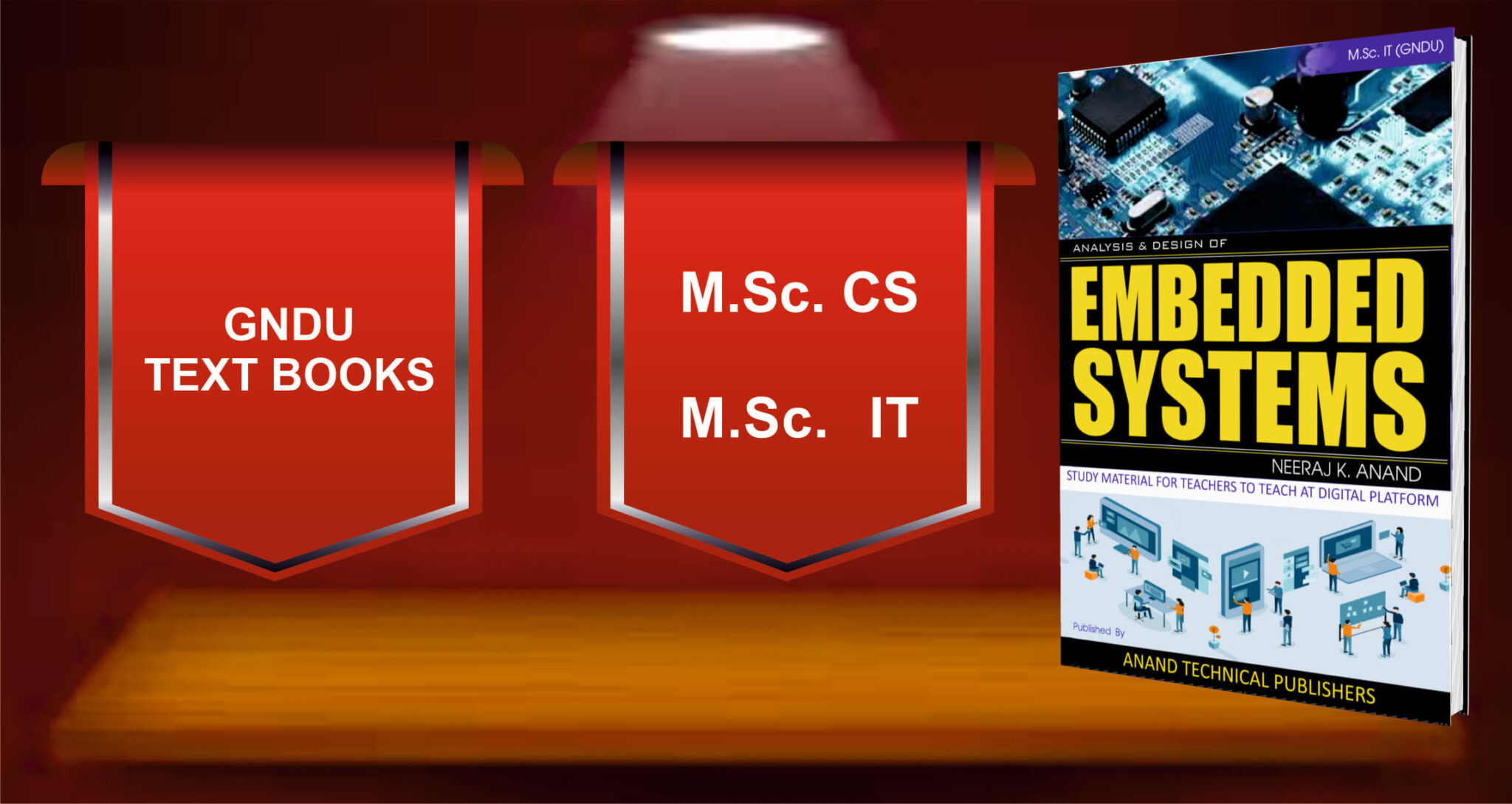 Analysis & Design of Embedded Systems|8051 Microcontroller Architectures|E-book GNDU Msc IT Study Material Lecture Notes by Neeraj K Anand|Anand Technical Publishers