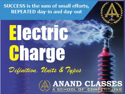 Electric Charge-Definition, Types|Anand Classes|JEE Physics Electrostatics Study Material Download pdf|Best JEE Coaching Center Near Me In Jalandhar Electric Charge-Definition, Types|Anand Classes|JEE Physics Electrostatics Study Material Download pdf|Best JEE Coaching Center Near Me In Jalandhar